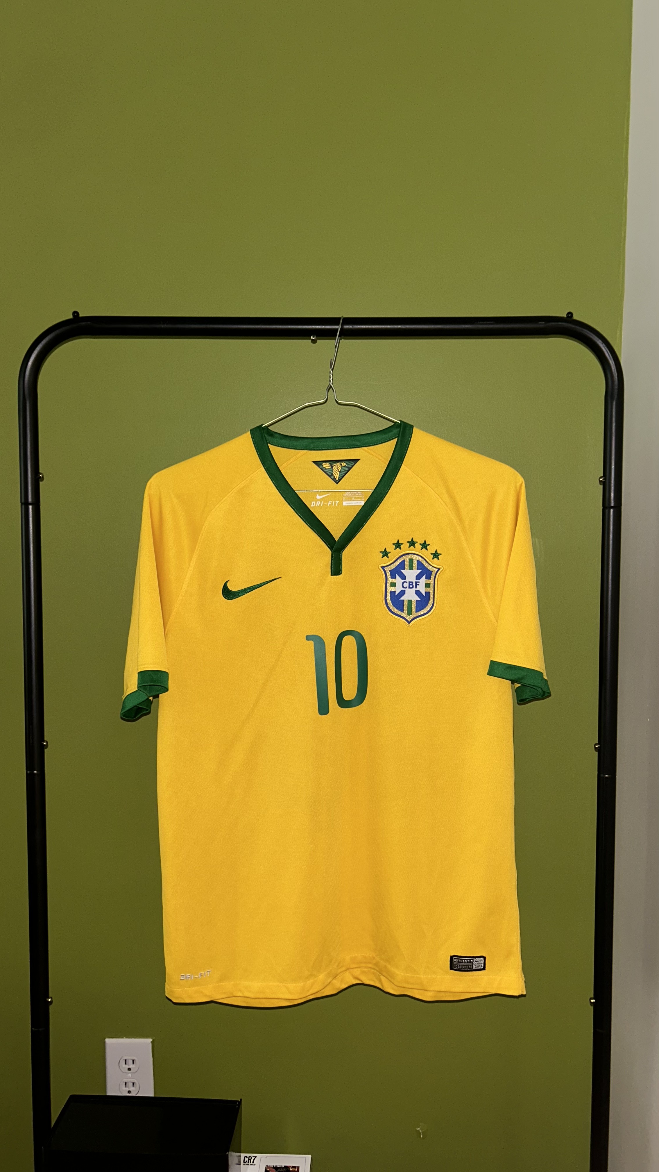 Brasil Home 2014 World Cup Neymar Jr 10 — Neymar Jr 10 (1)