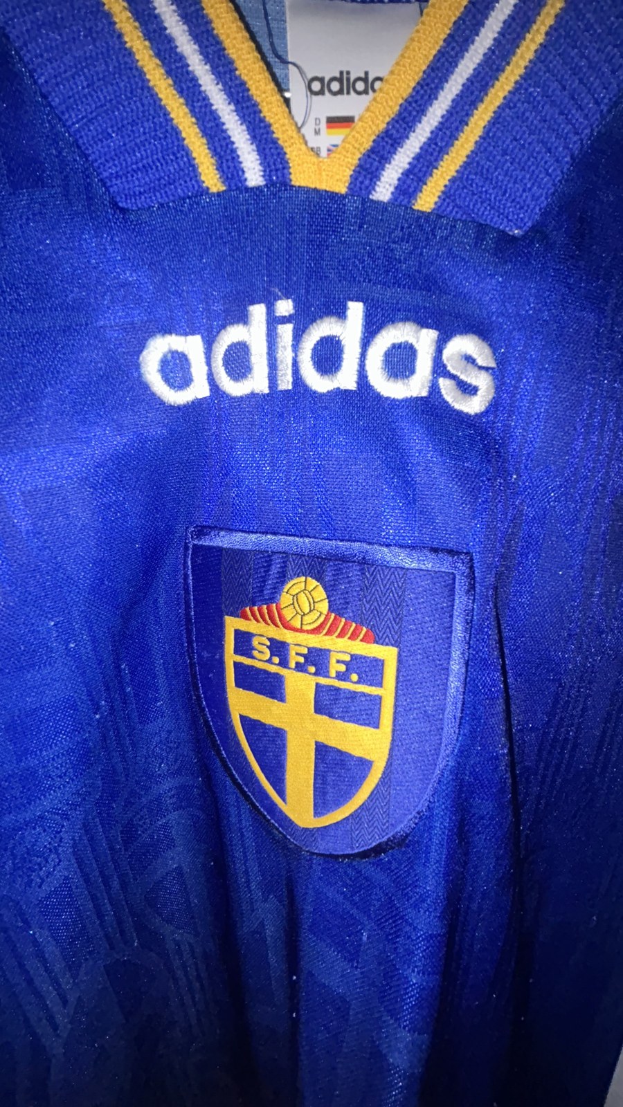 Sweden Away 1996 Adidas Retro — Sweden 96 (3)