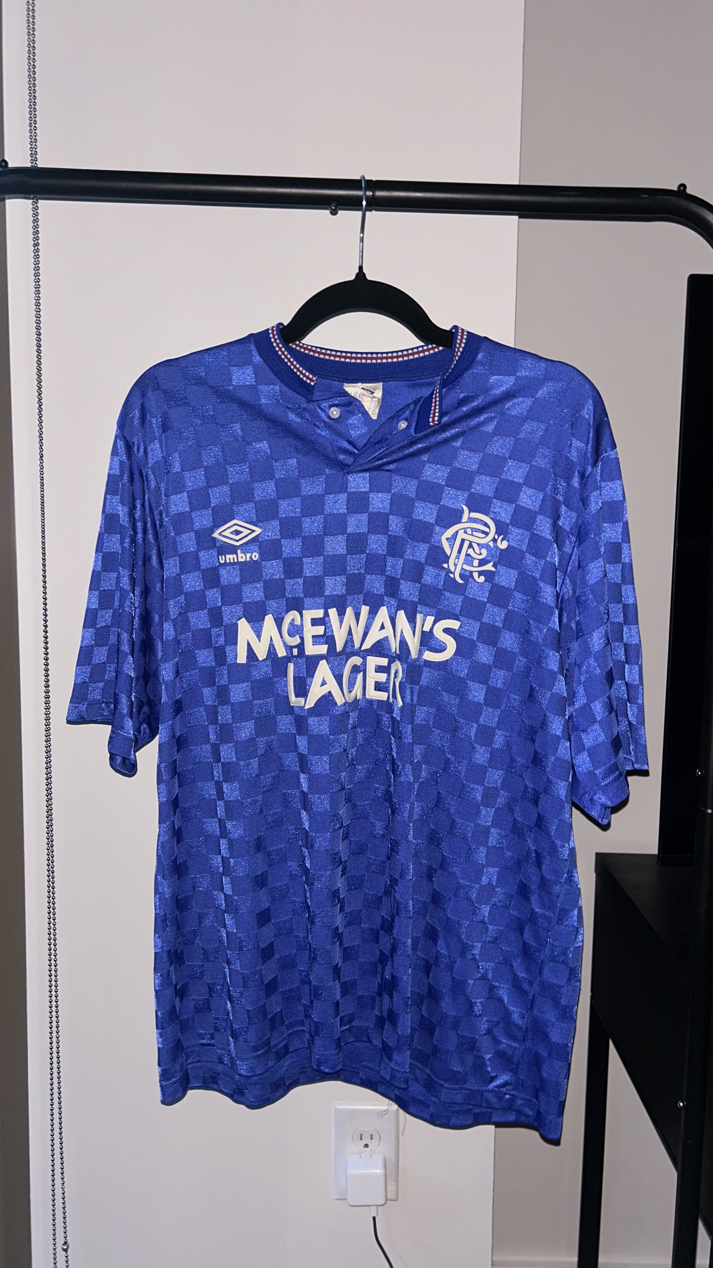Rangers FC Home 1990-92 Umbro