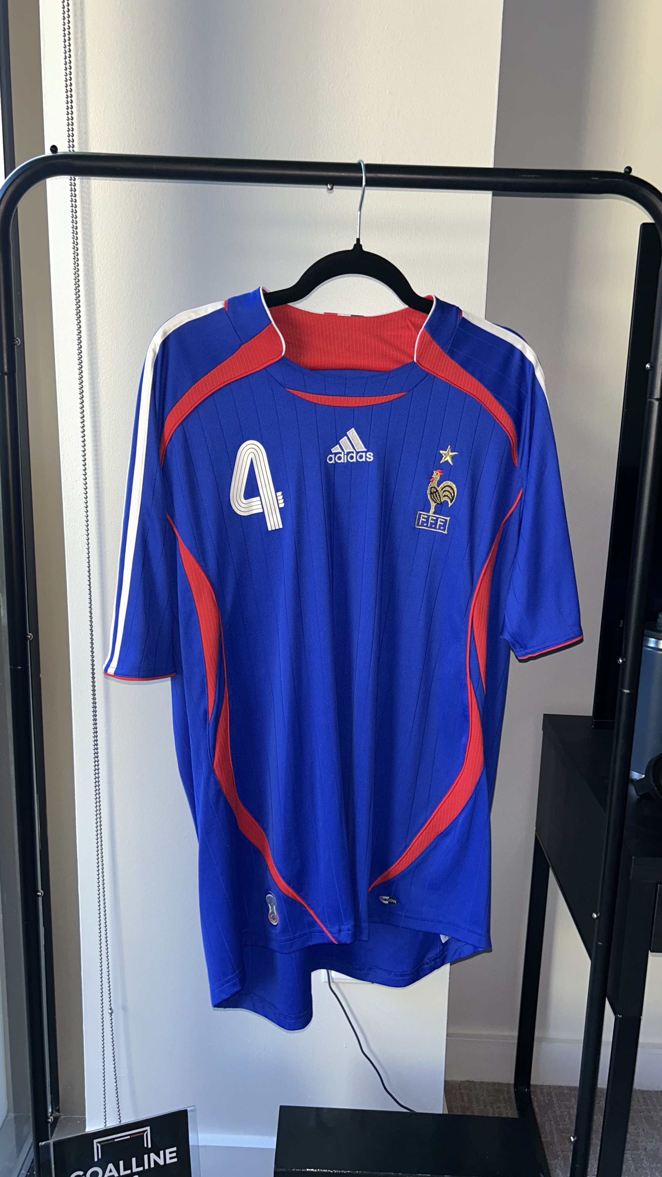 France Home 2006/07 Vieira 4 — France 06/07 Vieira 4 (1)