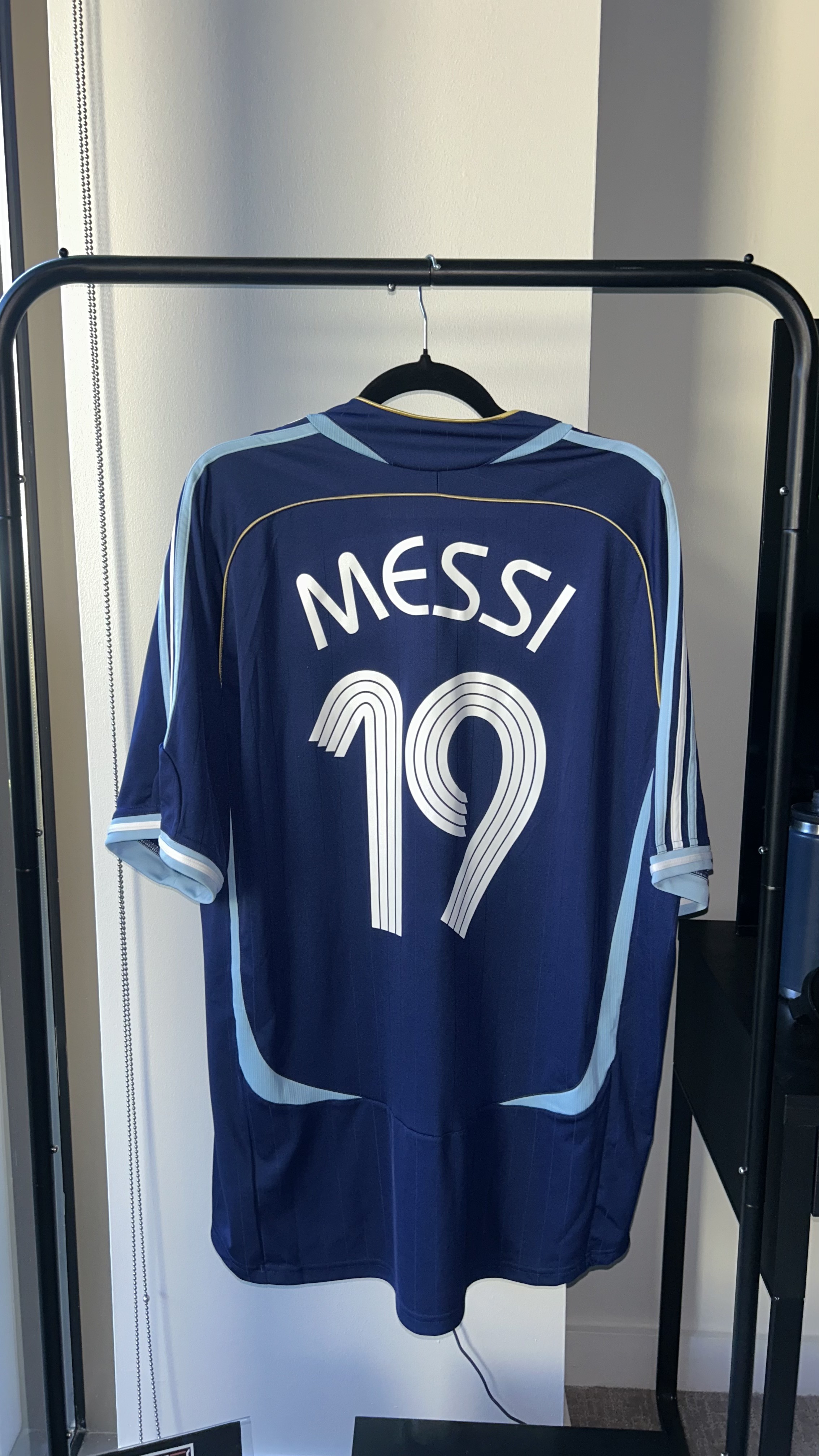 Argentina Away 2006/07 Messi 19 — Argentina 06/07 Messi 19 (2)