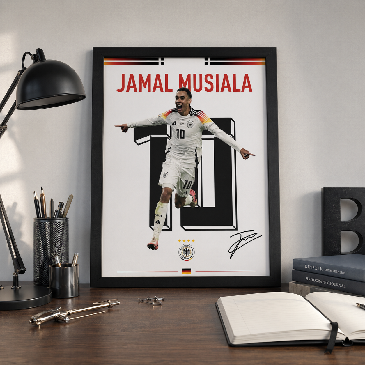 Jamal Musiala Germany Poster — Musiala 10 Germany poster (1)