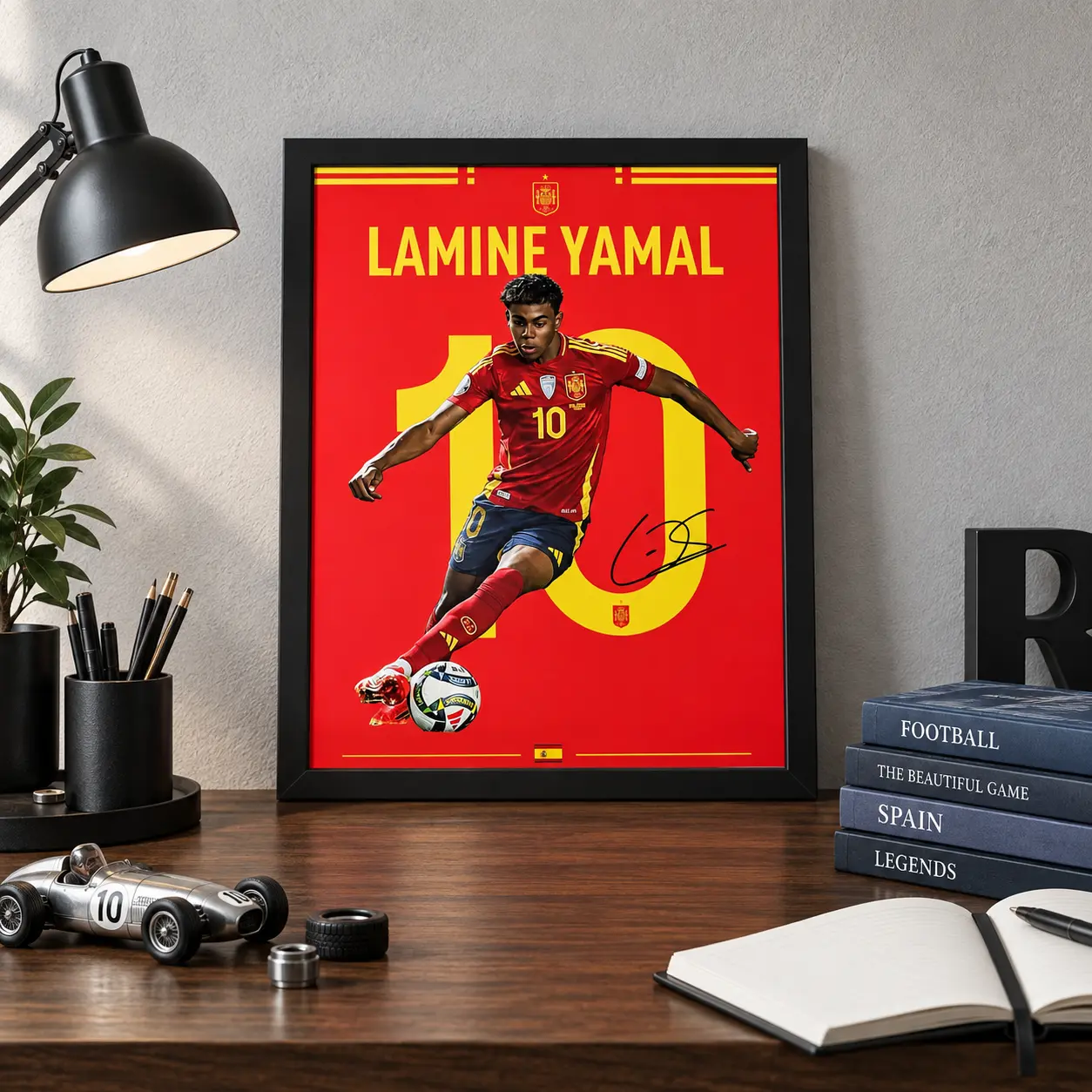 Lamine Yamal Spain Poster — Lamine Yamal 10 Spain poster (1)