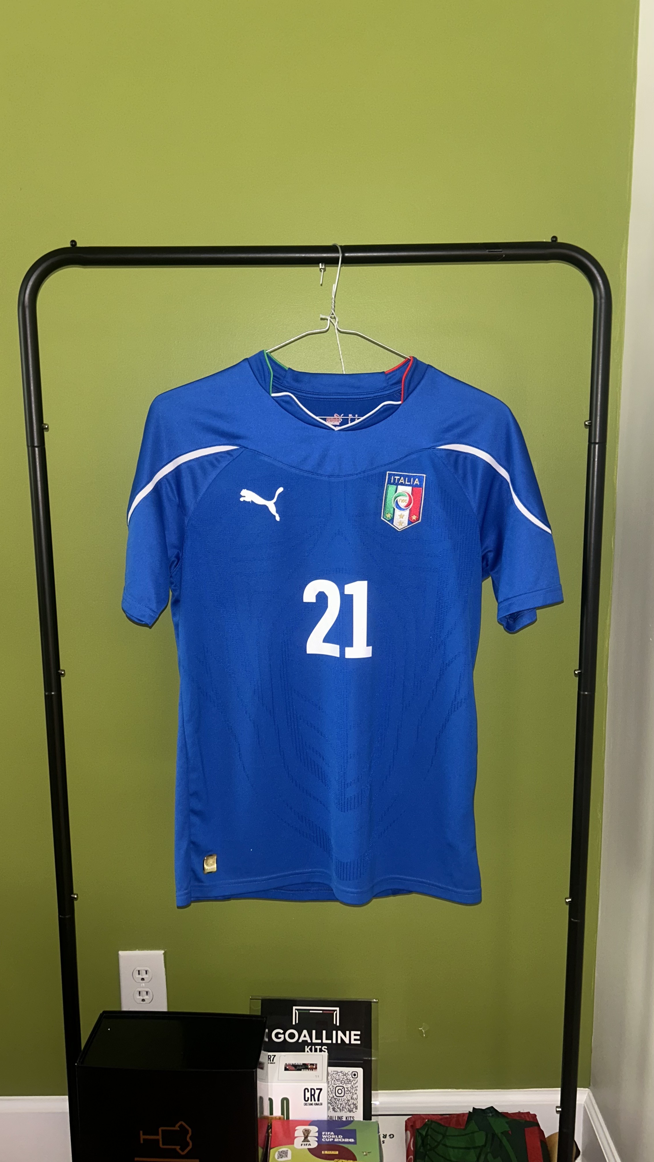 Italy Home 2010 World Cup Pirlo 21 — Pirlo 21 (1)