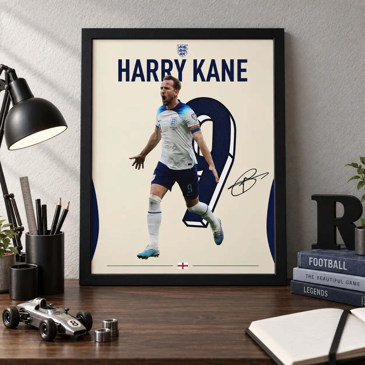 Harry Kane England Poster — Kane 9 England poster (1)