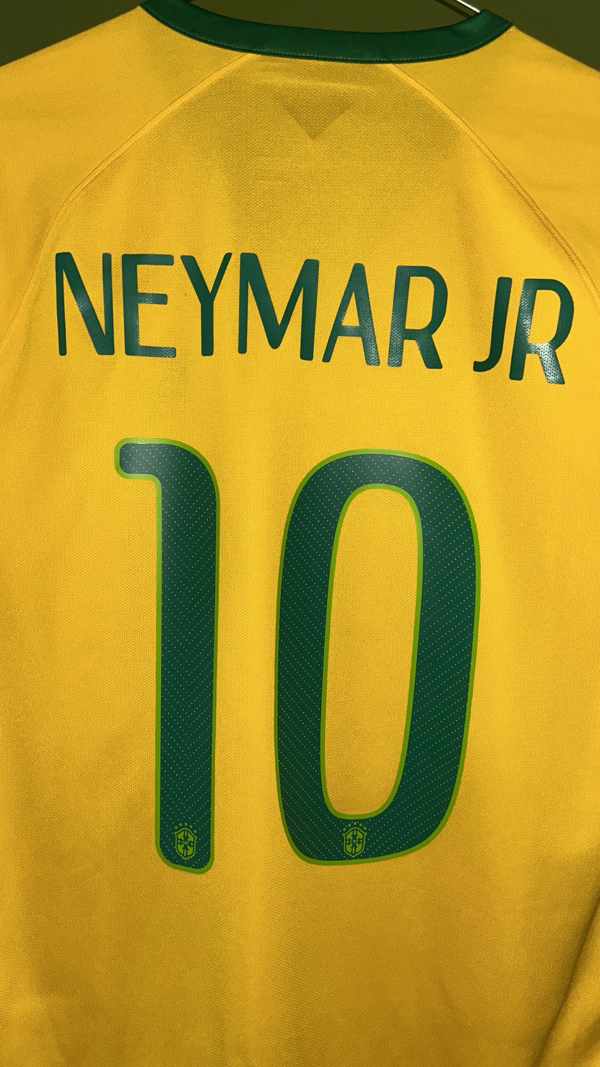 Brasil Home 2014 World Cup Neymar Jr 10 — Neymar Jr 10 (3)