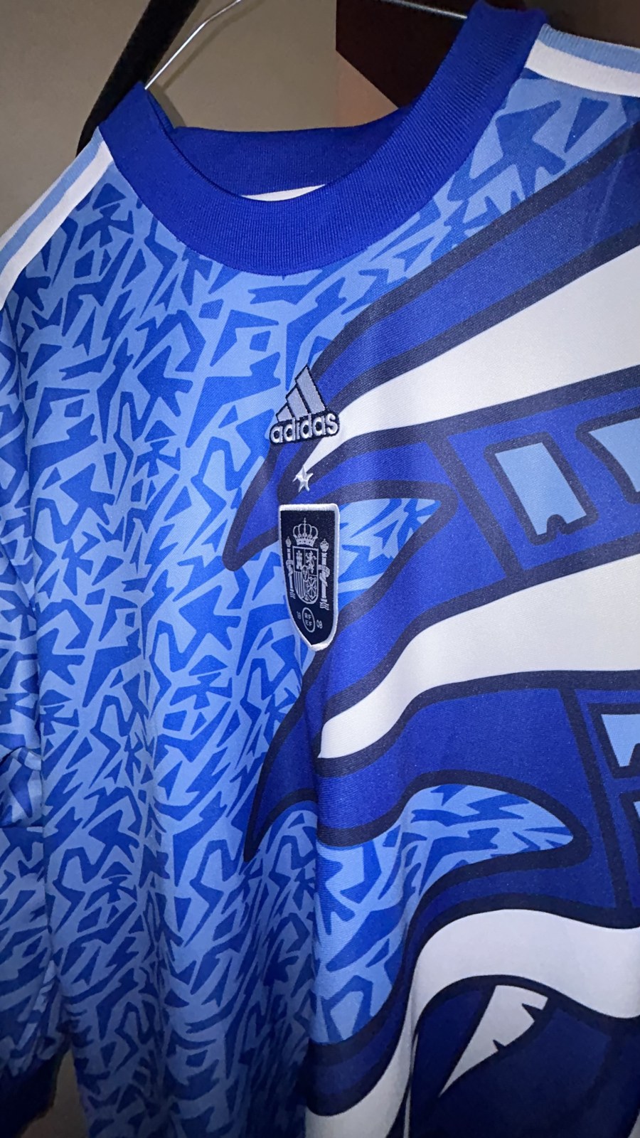 Spain GK 1994 Adidas Originals Retro Long Sleeve — Spain GK 94 (2)