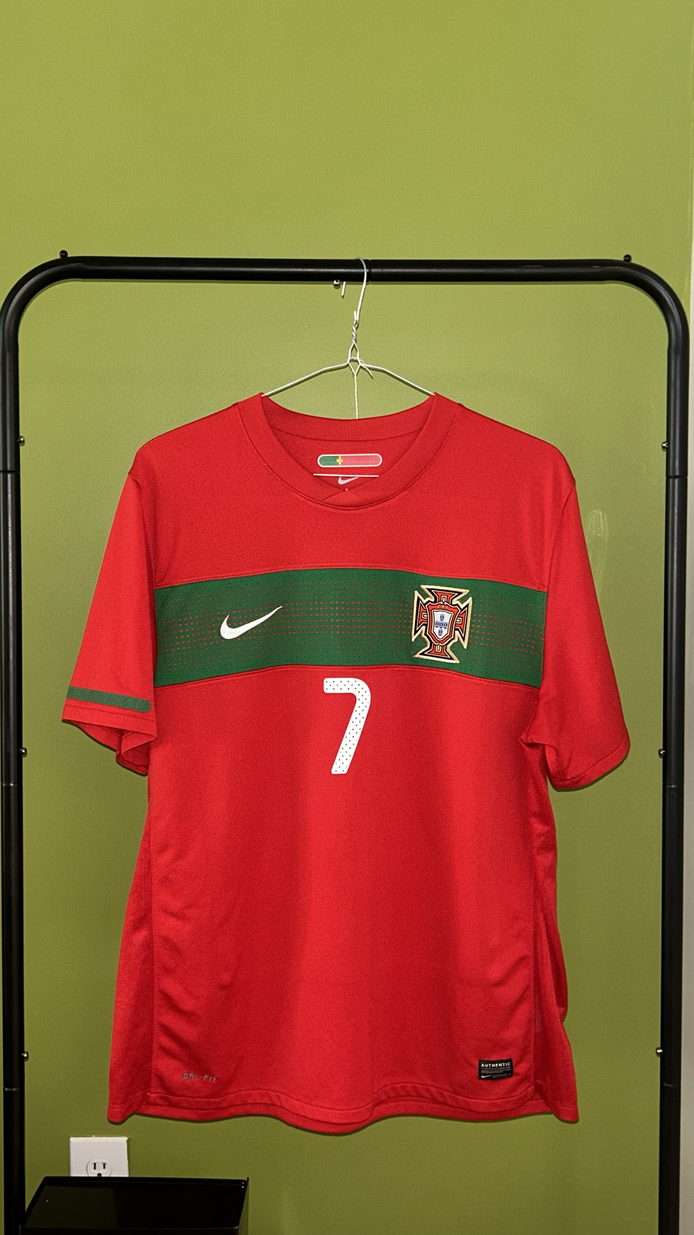 Portugal Home 2010 World Cup Ronaldo 7 — Ronaldo 7 (1)