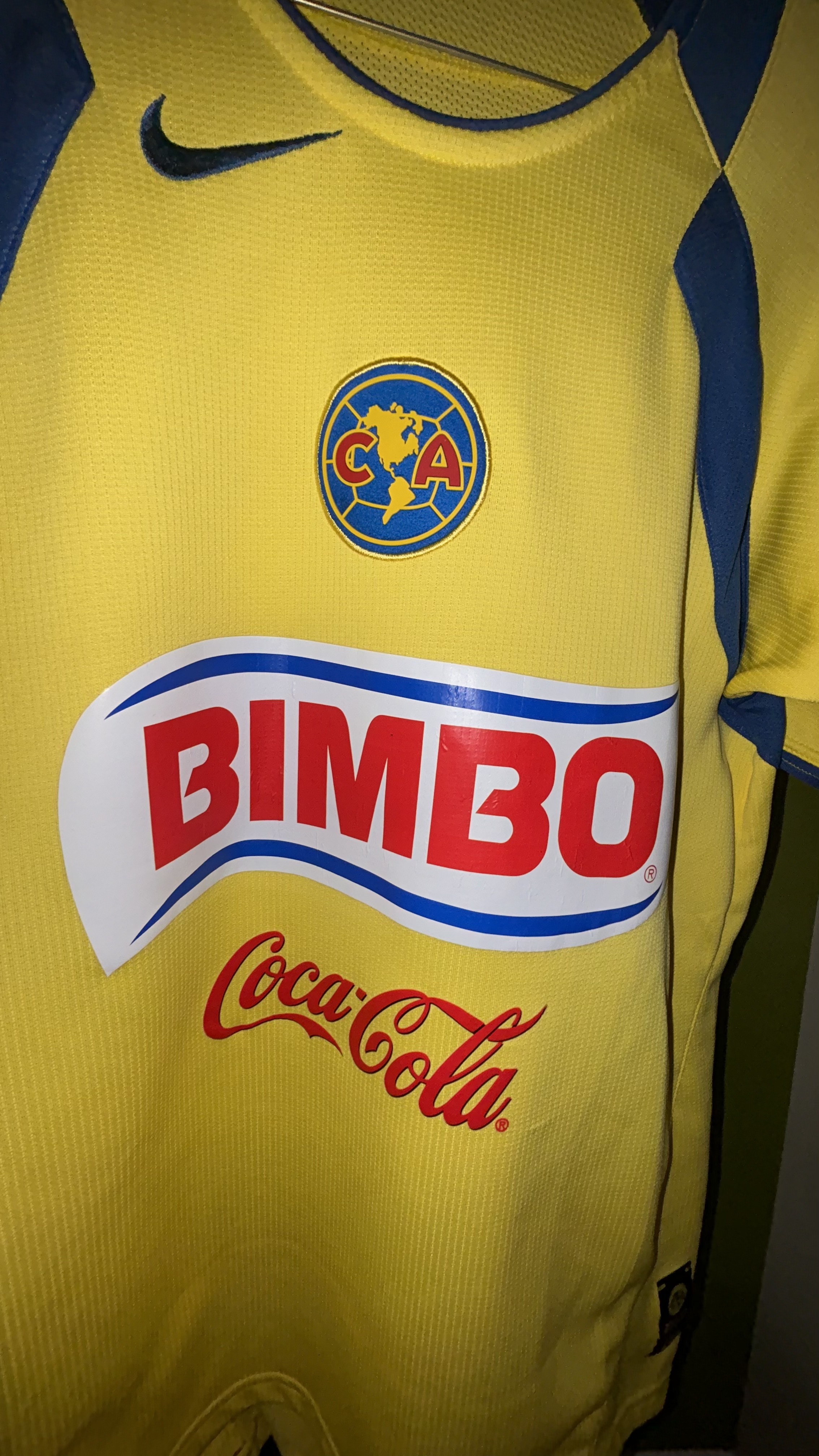 Club América Home 2009 Nike — Club América 2009 home (3)