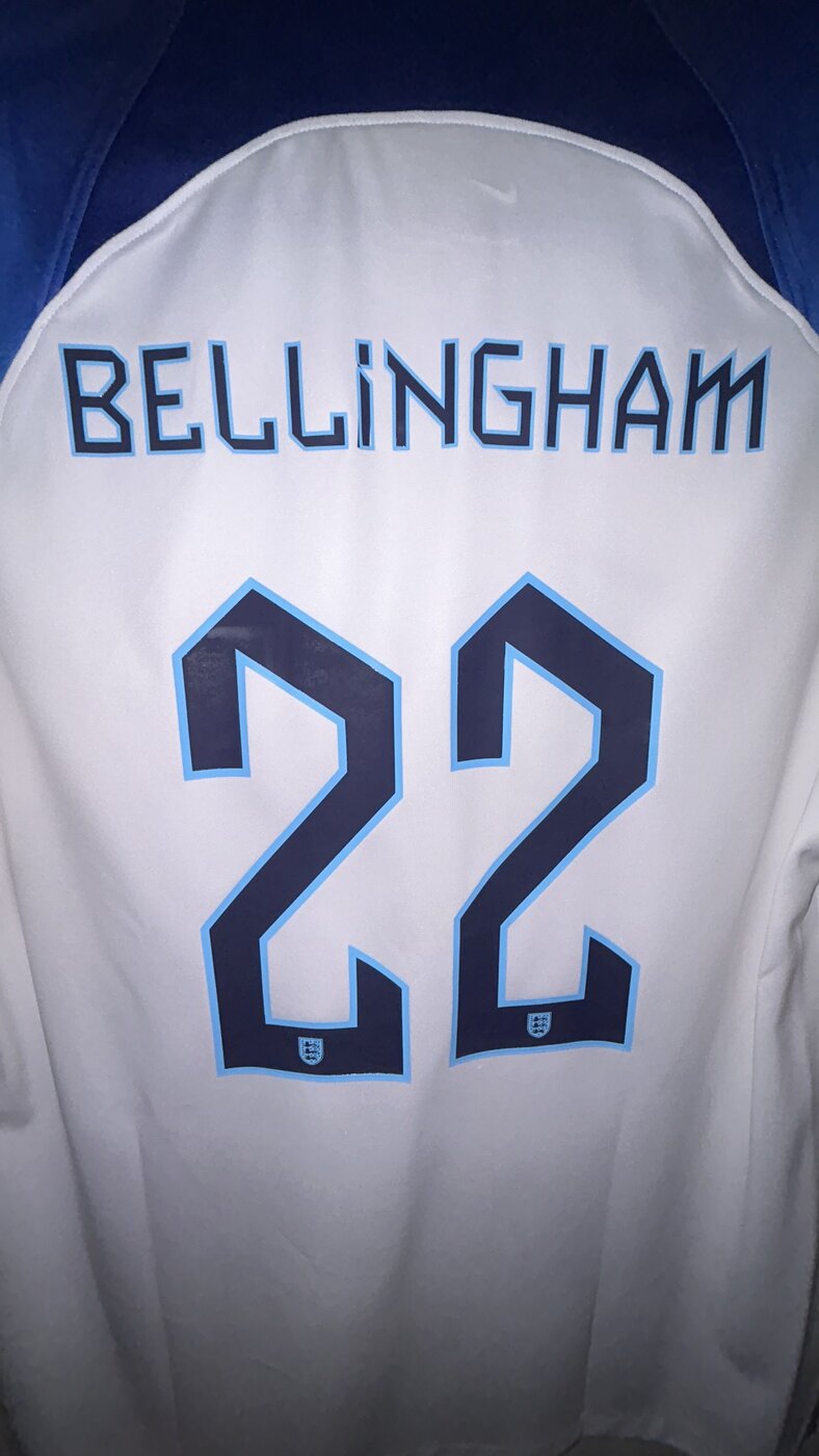 England Home 2022 World Cup Bellingham 22 — Bellingham 22 (4)