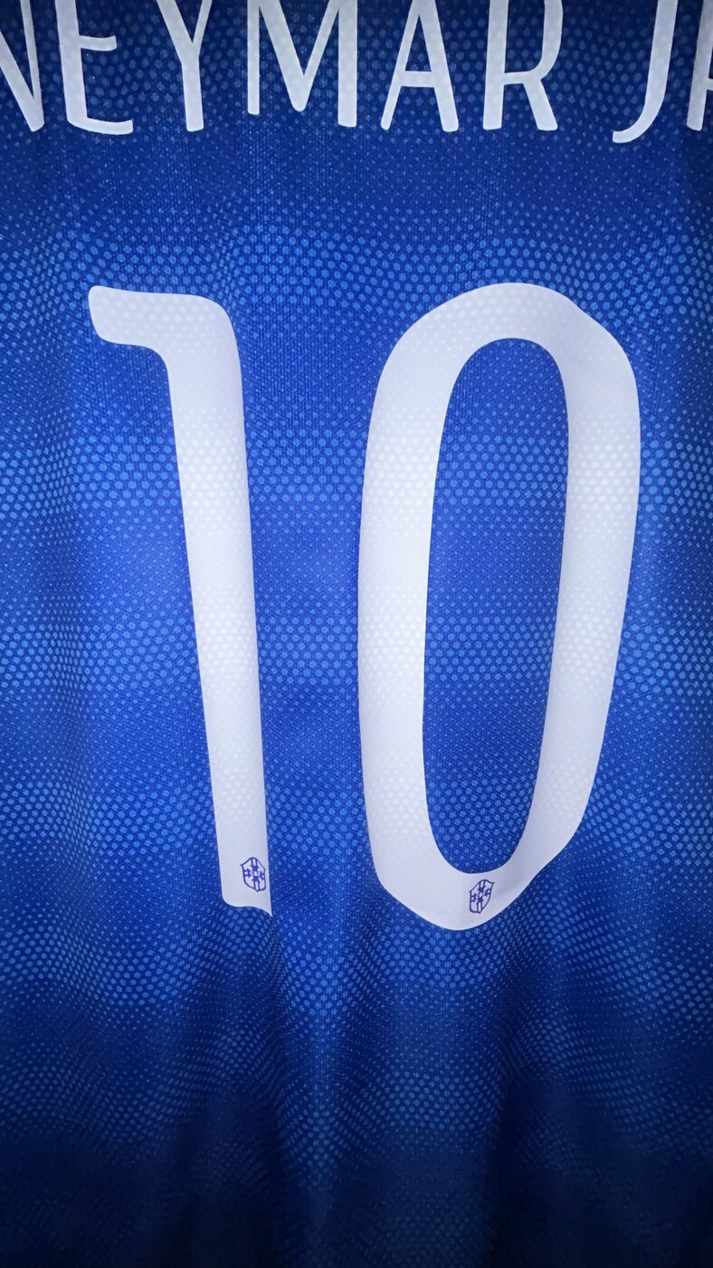 Brasil Away 2014 World Cup Neymar Jr 10 — Neymar Jr 10 (5)