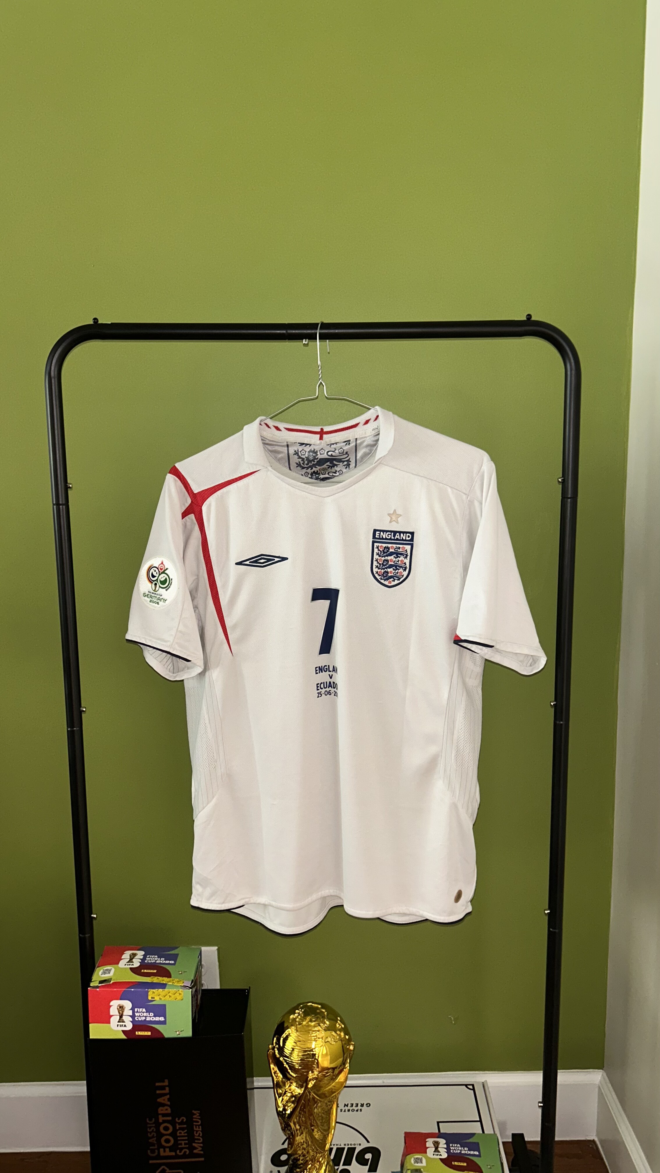 England Home 2005/07 Beckham 7 — Beckham 7 (1)