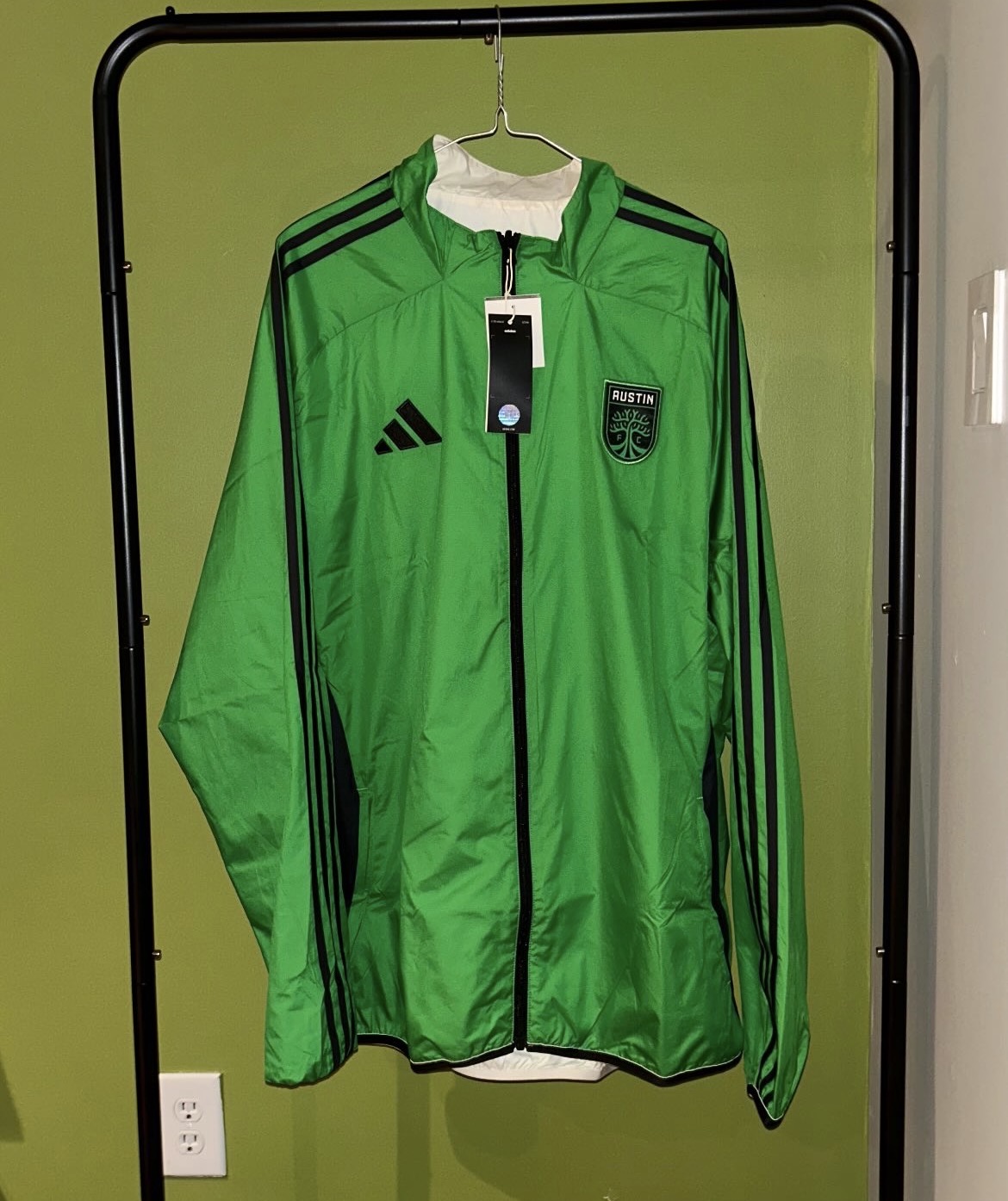 Austin FC Reversible Anthem White/Mint — Austin FC anthem (2)