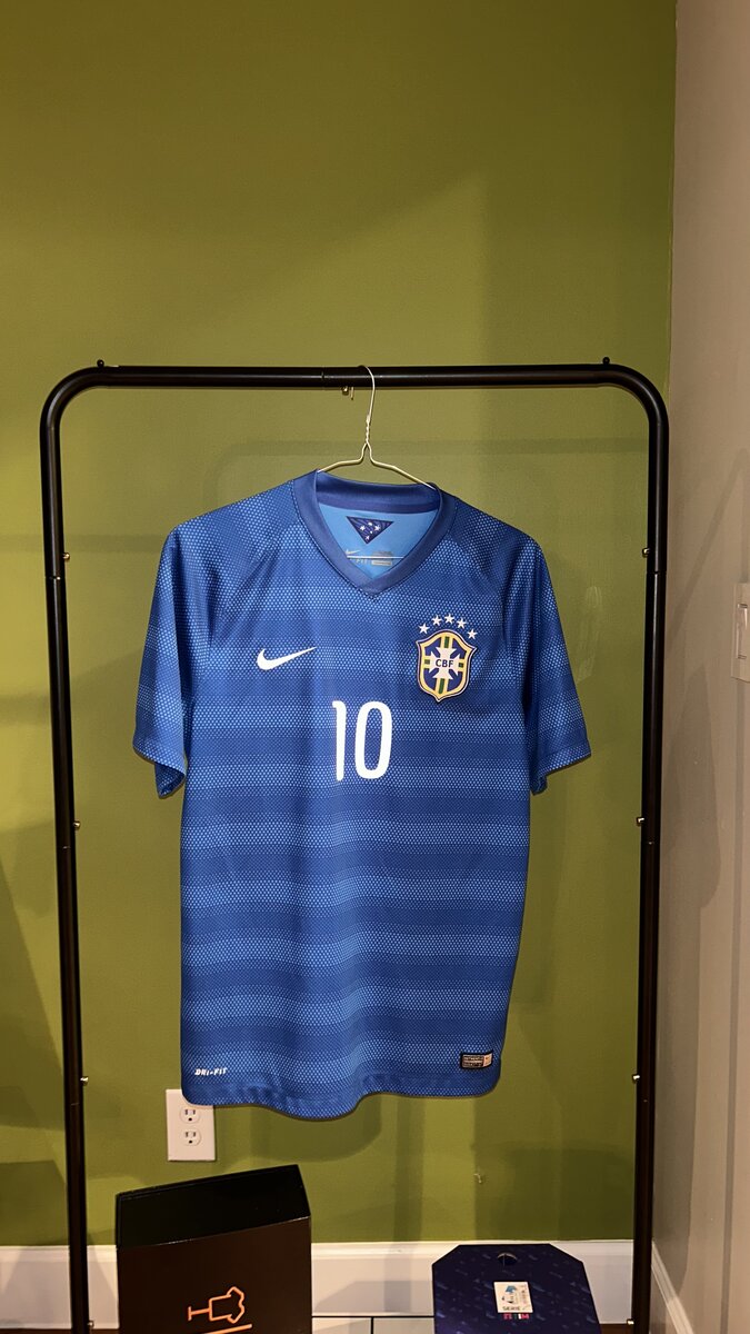 Brasil Away 2014 World Cup Neymar Jr 10 — Neymar Jr 10 (1)