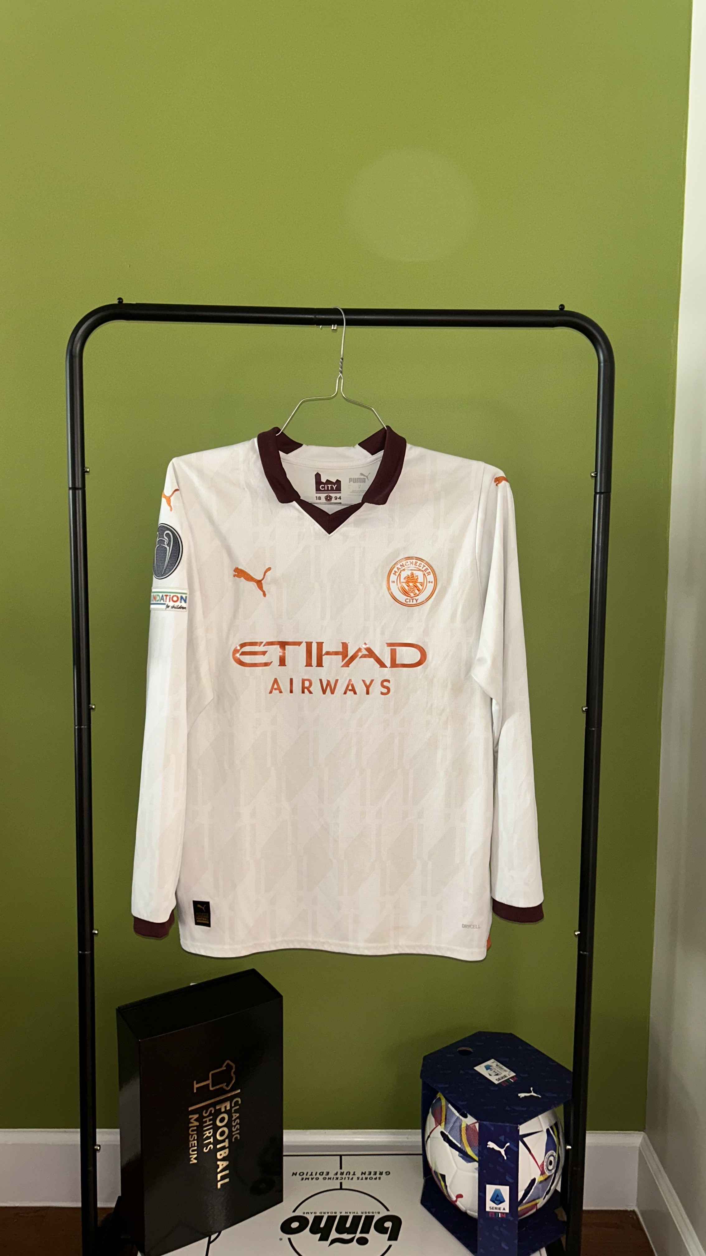 Manchester City Away 2022/23 Haaland 9 — Haaland 9 (1)