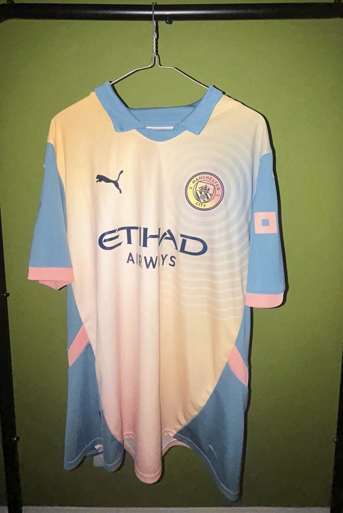 Manchester City Third 2024/25 x Oasis De Bruyne 17 — De Bruyne 17 (1)