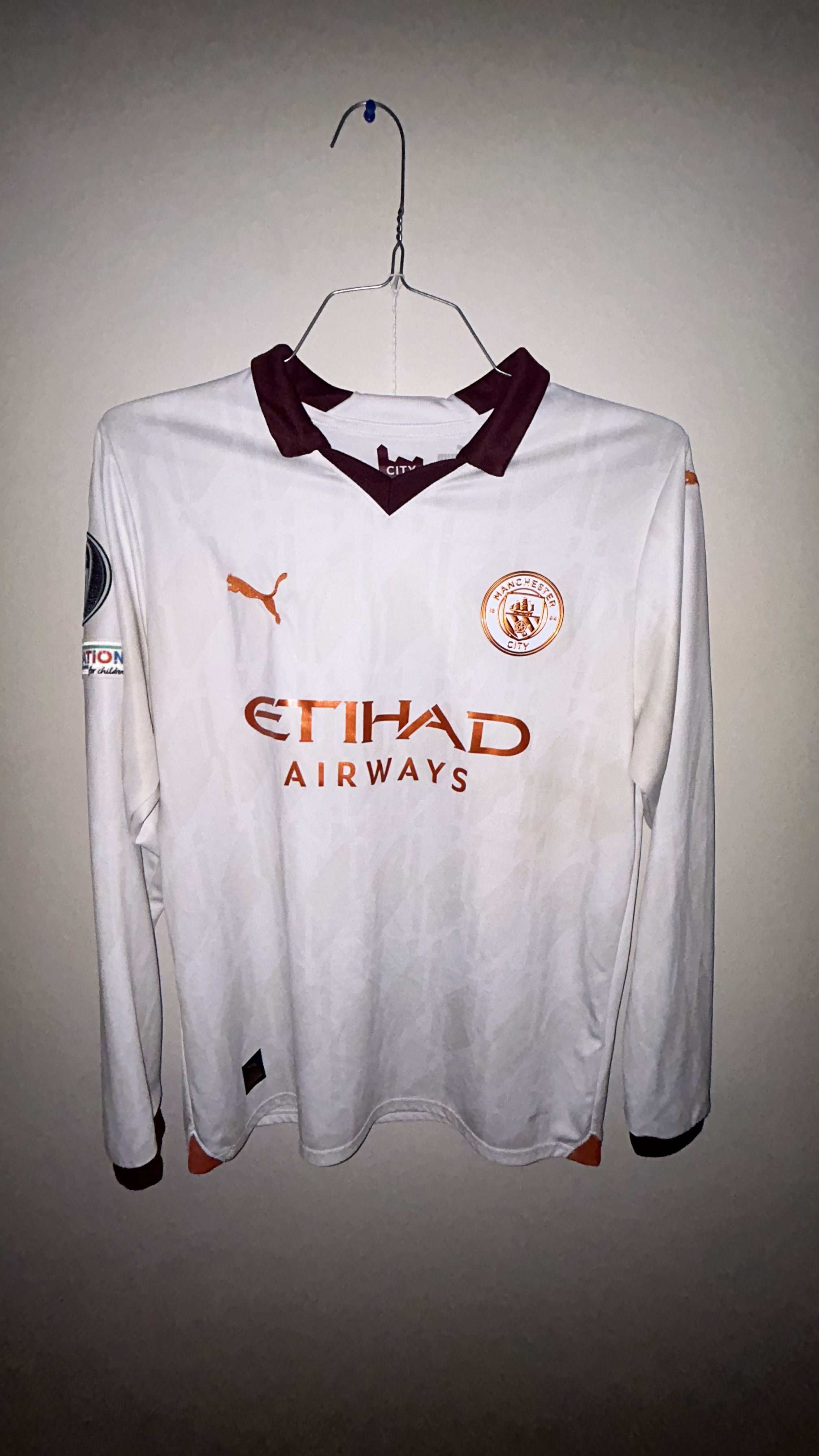 Manchester City Away 2022/23 Haaland 9 — Haaland 9 (3)