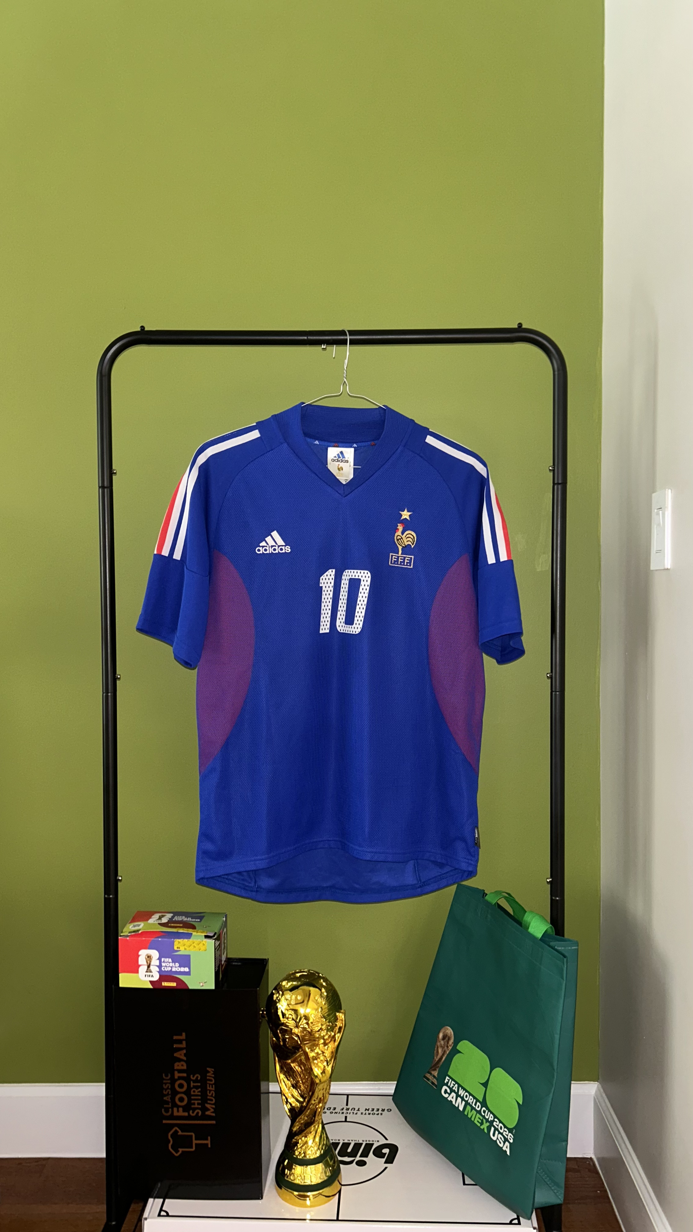 France Home 2002 Zidane 10 — Zidane 10 (1)