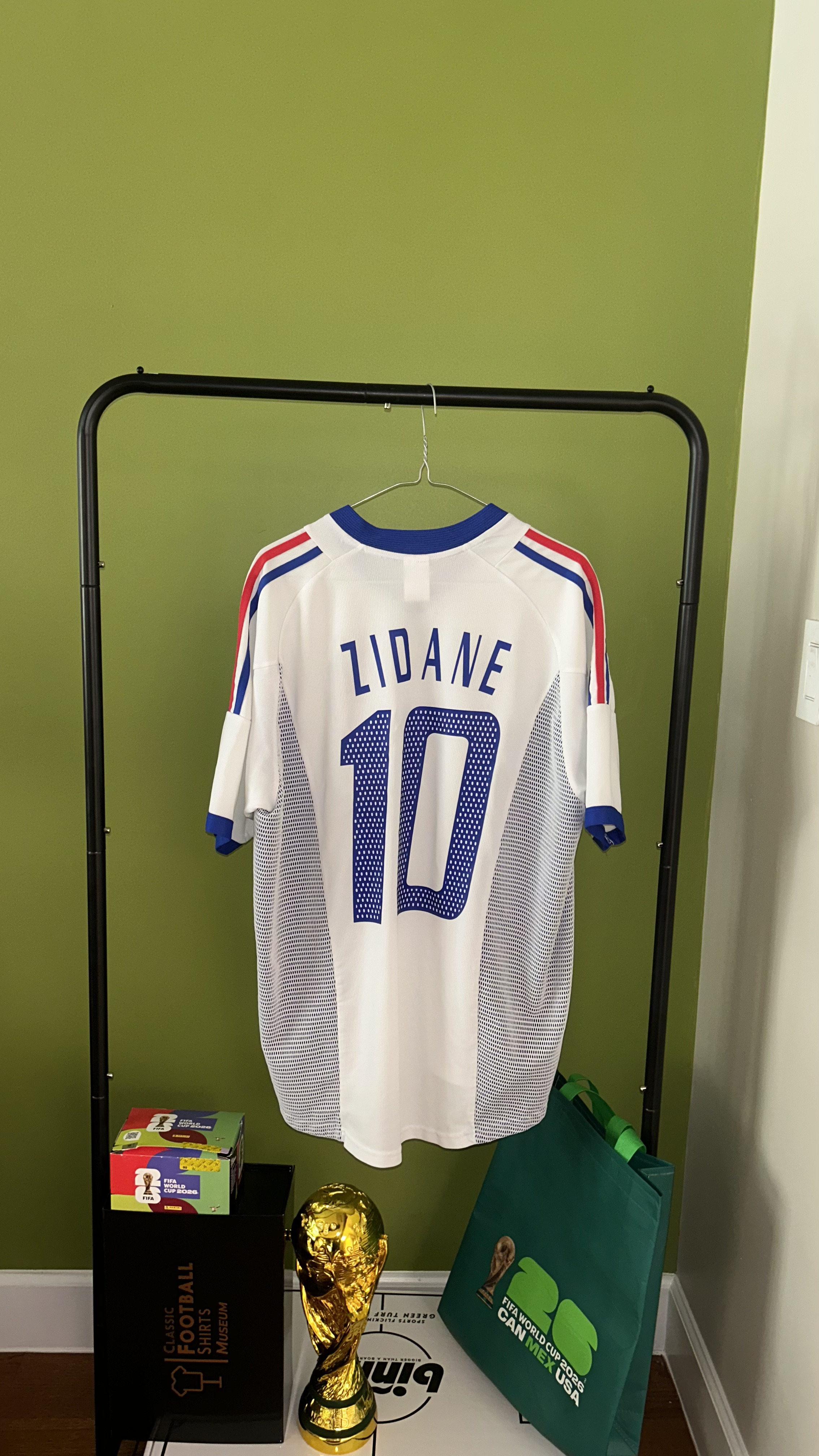 France Away 2002 Zidane 10 — Zidane 10 (10)