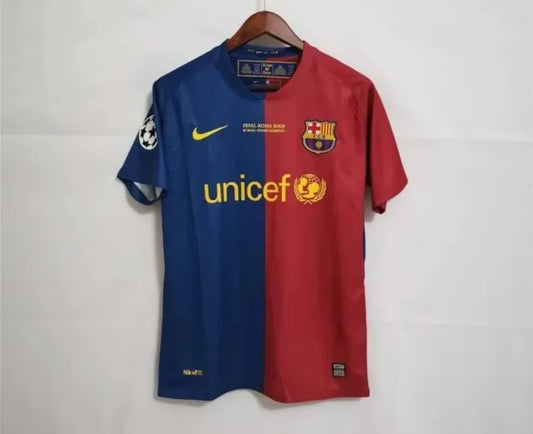 08-09 FC Barcelona Home Kit